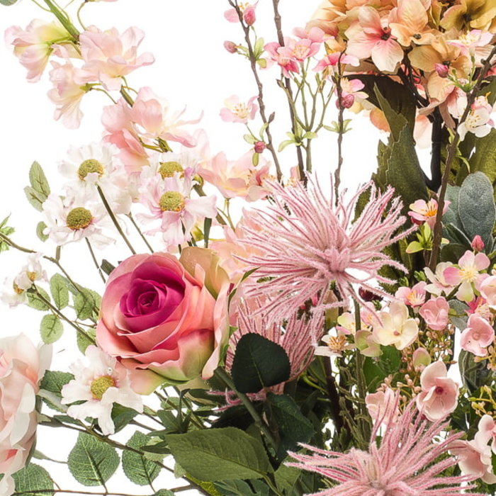 Emerald Kunstboeket XL pretty pink 85cm