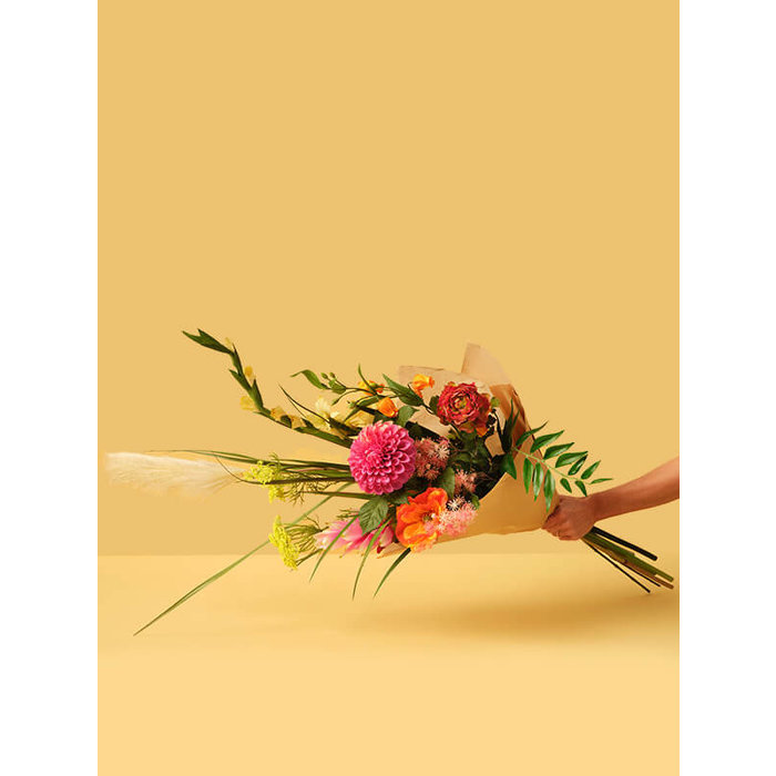 Emerald Kunstboeket XL flower power 120cm