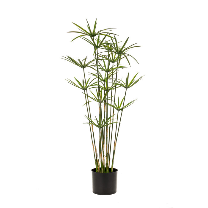 Emerald Kunst Grasplant Cyperus 90cm