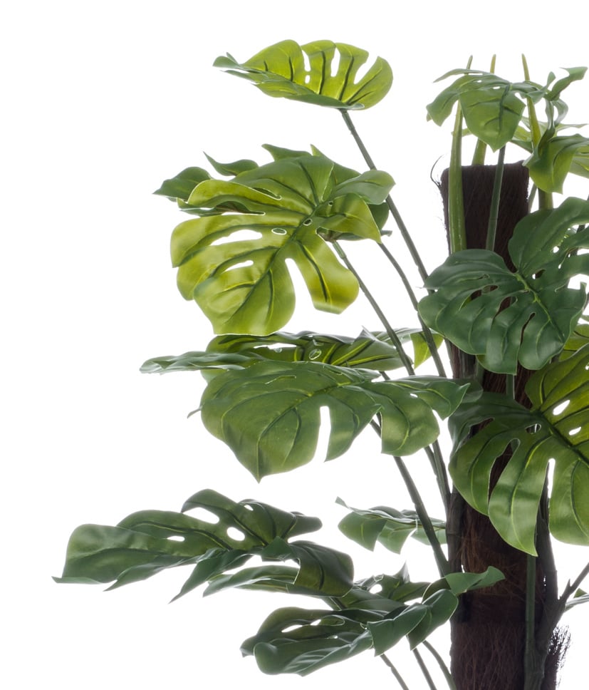 Floralike Kunst Gatenplant (Monstera) met stam 120cm