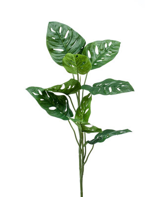 Emerald Kunstblad Monstera Gatenplant Multi 75cm