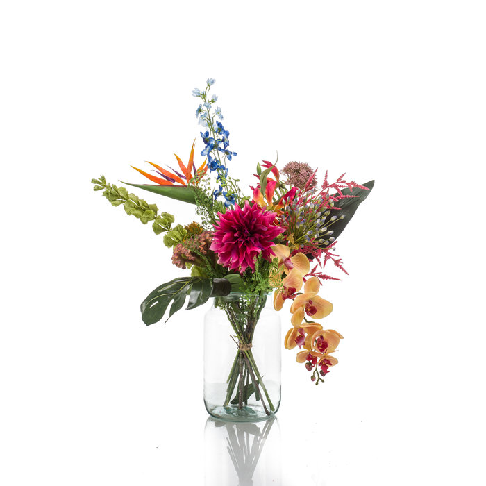 Emerald Kunstboeket Exotic Mix 65cm