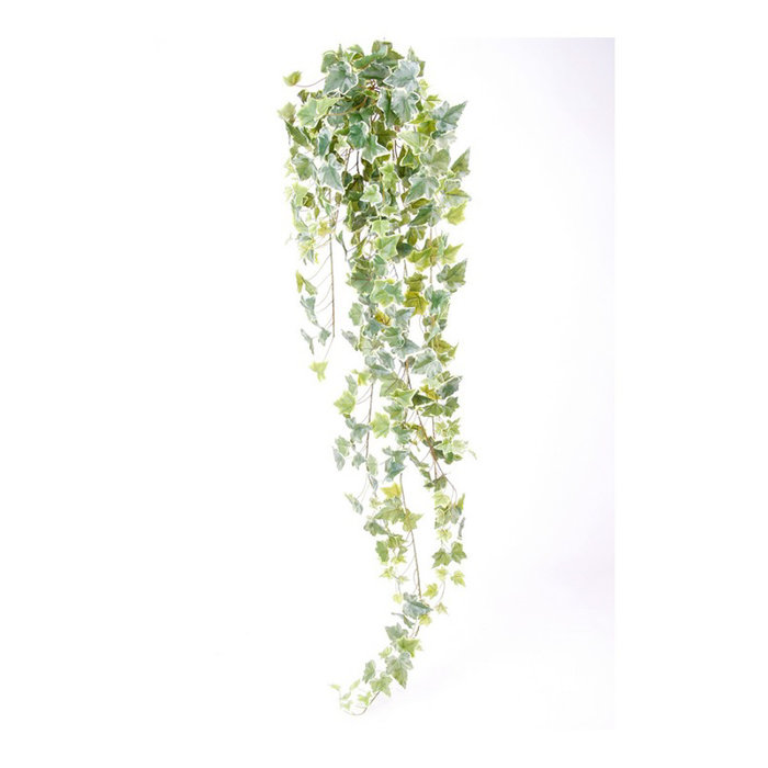 Emerald Kunst hangplant Klimop groen/wit120cm