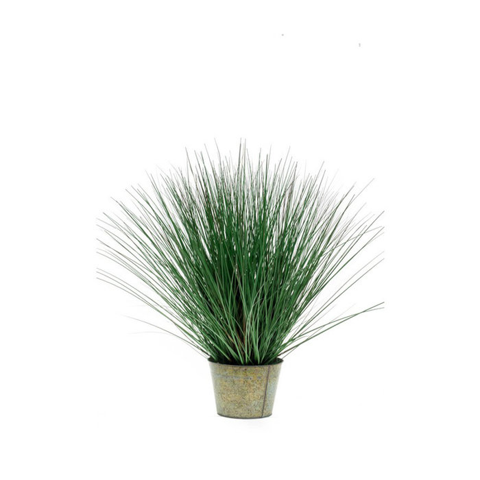Emerald Kunstplant Wild gras 80cm in zinken pot