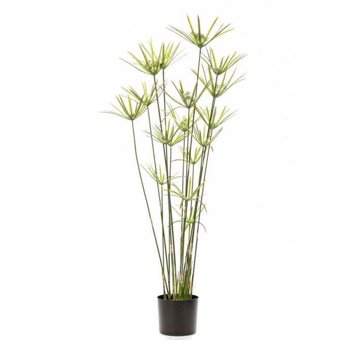 Emerald Kunstplant Cyperus 120cm groen