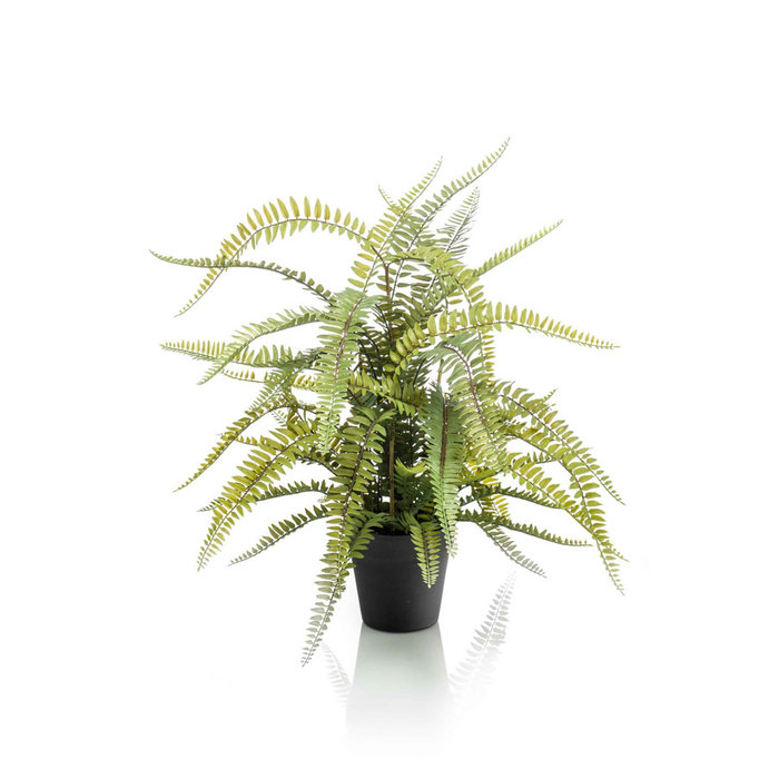 Emerald Kunstplant Bostonvaren 70cm in zwarte pot