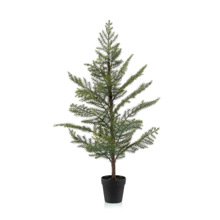 Emerald Kunstplant Araucaria in plastic pot 95cm