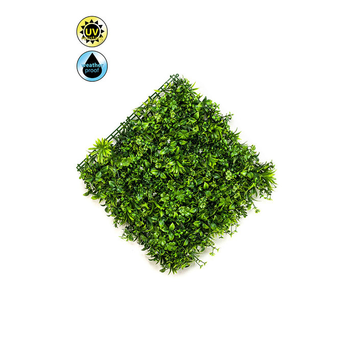 Emerald Kunsthaag Buxus/oxalis mat weer/uv resistant 50x50cm
