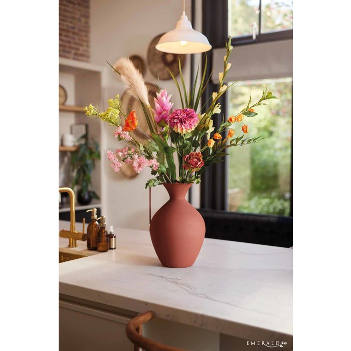 Emerald Kunstboeket XL flower power 120cm