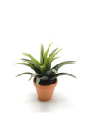Emerald Kunstplant Agave groen/rood 26cm in terracotta pot