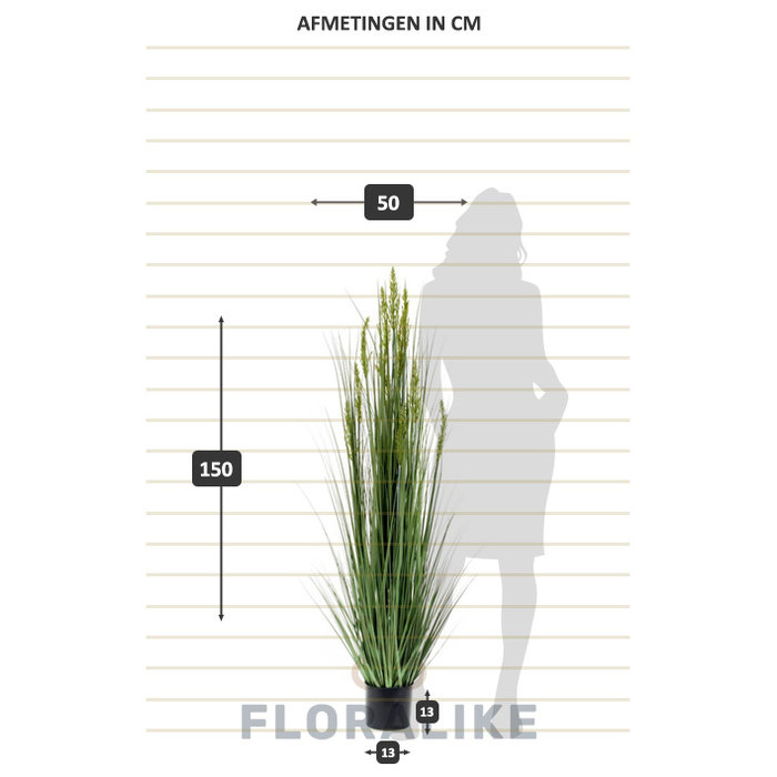 Emerald Kunstplant Graangras 150cm
