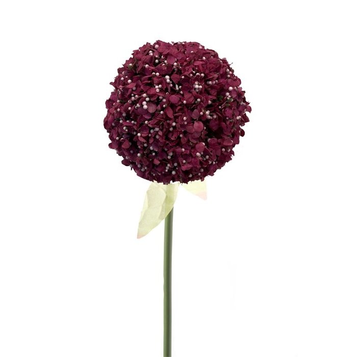 Emerald Kunstbloem Allium paars 70cm