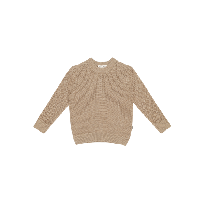 Knitted Sweater - Beige