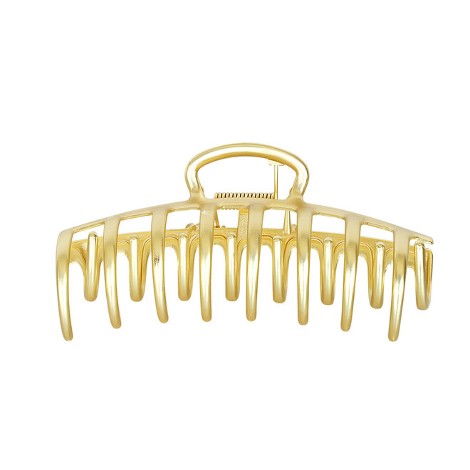 Hair clip Basic Large Gold