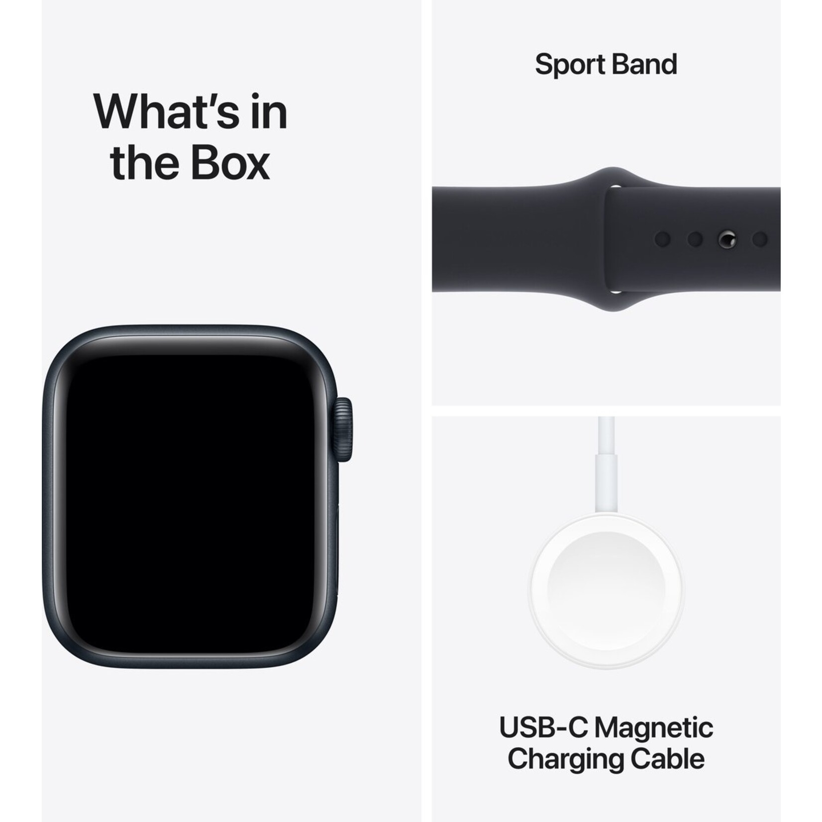 Apple Apple Watch SE 2023 - 40mm - Midnight - M/L
