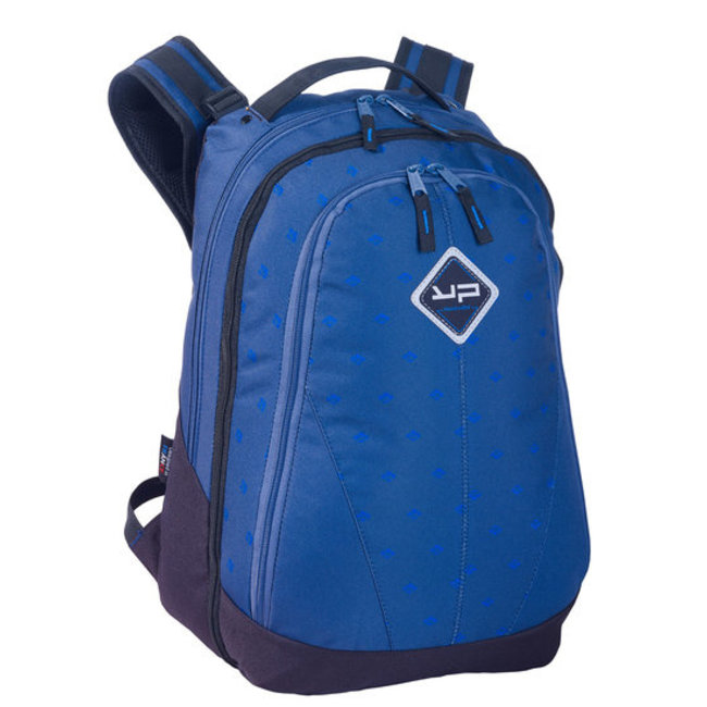 Bodypack Rugzak "Uitbreidbaar blauw". 2 compartimenten.