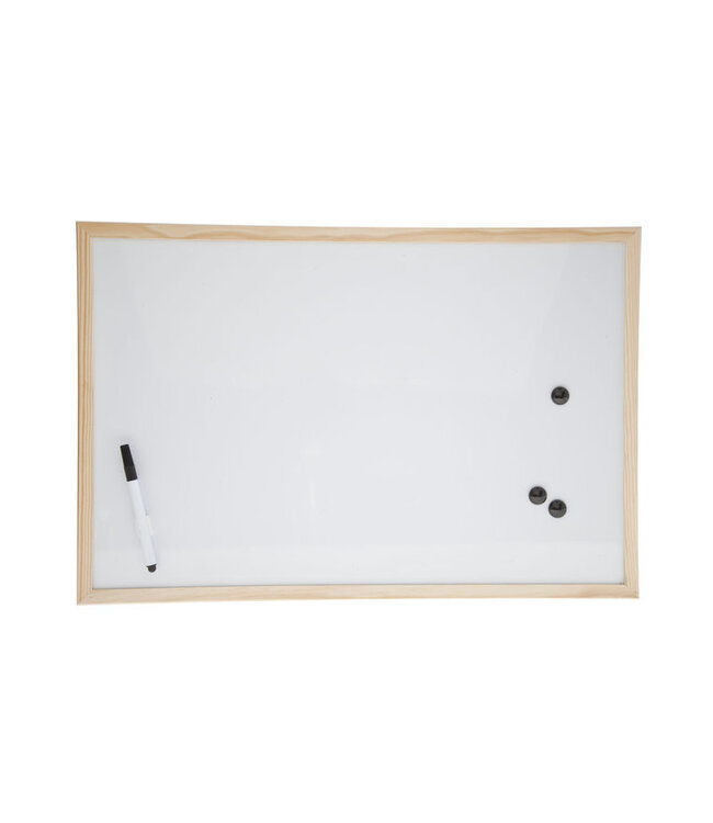Memobord magnetisch wit-nature 60X40cm