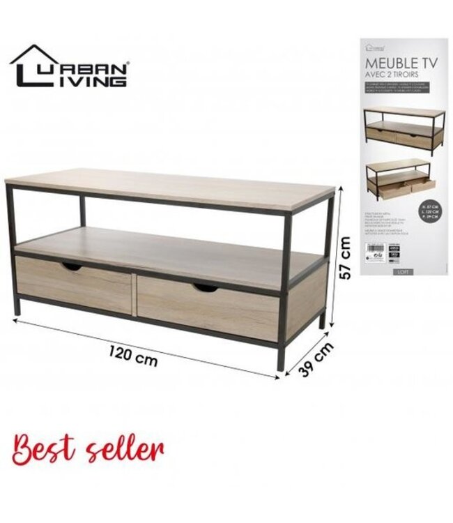 TV meubel 120x39x57cm