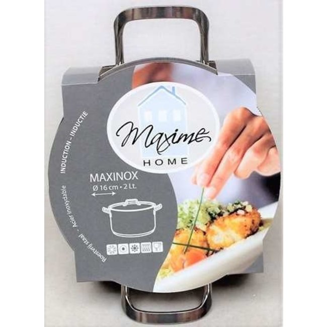 Maxime Home Kookpot inox O16H10cm - 2L