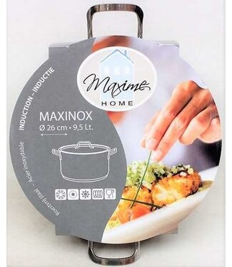 Maxime Home Kookpot inox O26H12cm -9,5L