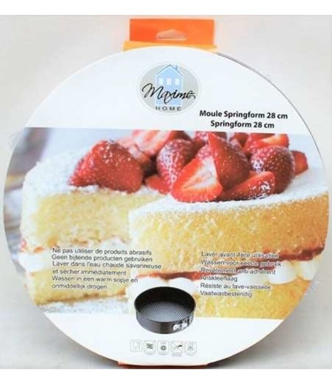 Springvorm O28CM H.6.8CM non stick