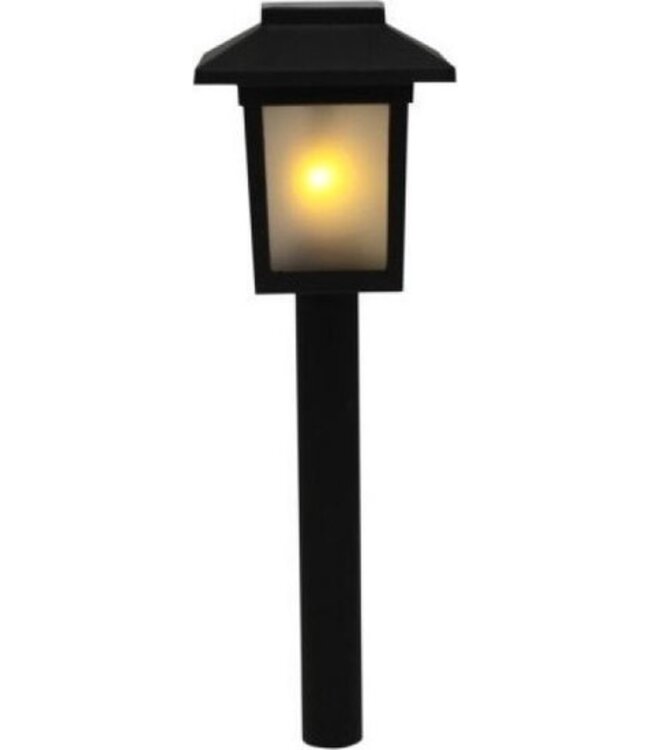 Tuinlamp solar flame effect 34,5cm
