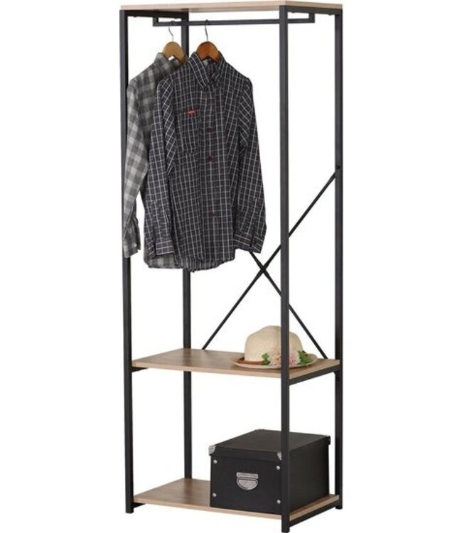 Kledingkast met 2 planken 60X40h167CM