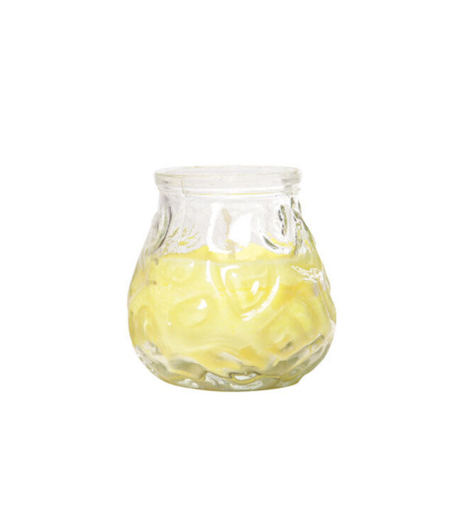 Cosy & Trendy Kaars in glas - dia.7,5H7,5cm - citronella