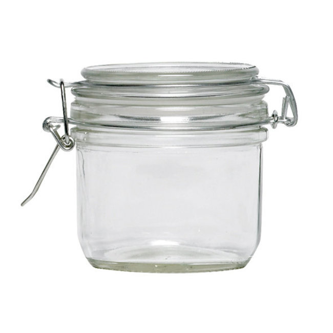 Cosy & Trendy Pot met clip 17,5cl D8,5XH8,5cm glas rond