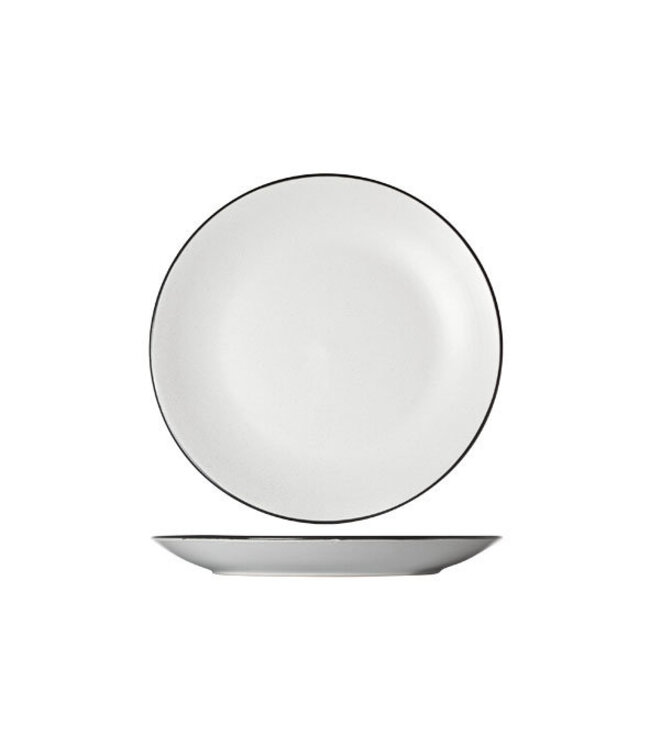 Cosy & Trendy Bord plat Speckle White dia.27cm