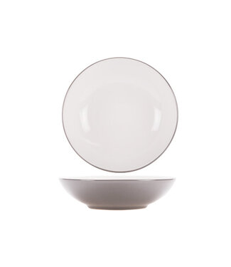 Cosy & Trendy Vince diep bord grijs D20XH5,3CM
