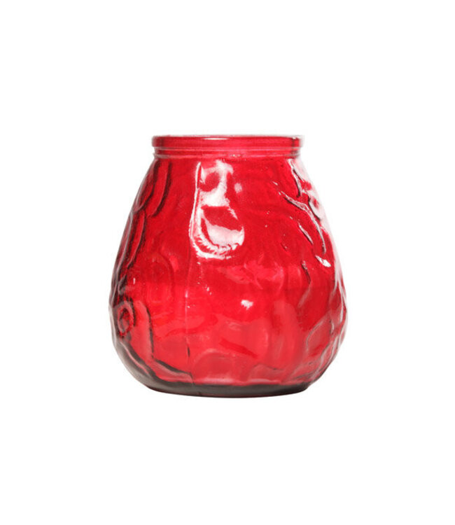 Cosy & Trendy for Professionals Kaars in glas - dia.10H10,5cm - rood