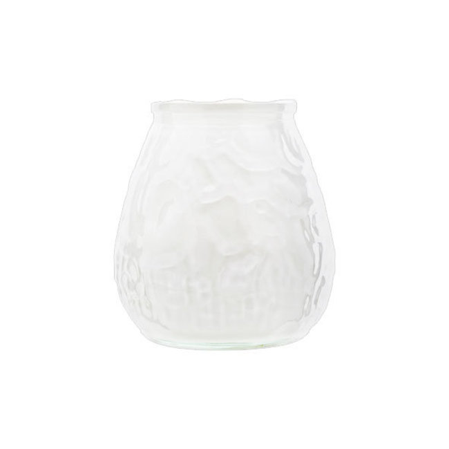 Cosy & Trendy for Professionals Kaars in glas - dia.10H10,5cm - wit