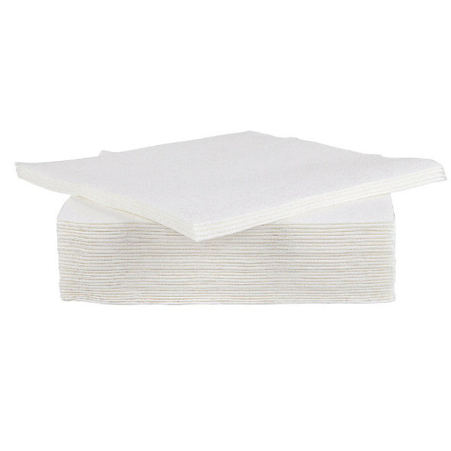 Cosy & Trendy for Professionals Serviet x40 - 38x38cm - wit - papier textiel-touch