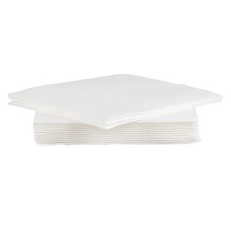 Cosy & Trendy for Professionals Serviet x40 - 25x25cm - wit - papier textiel-touch