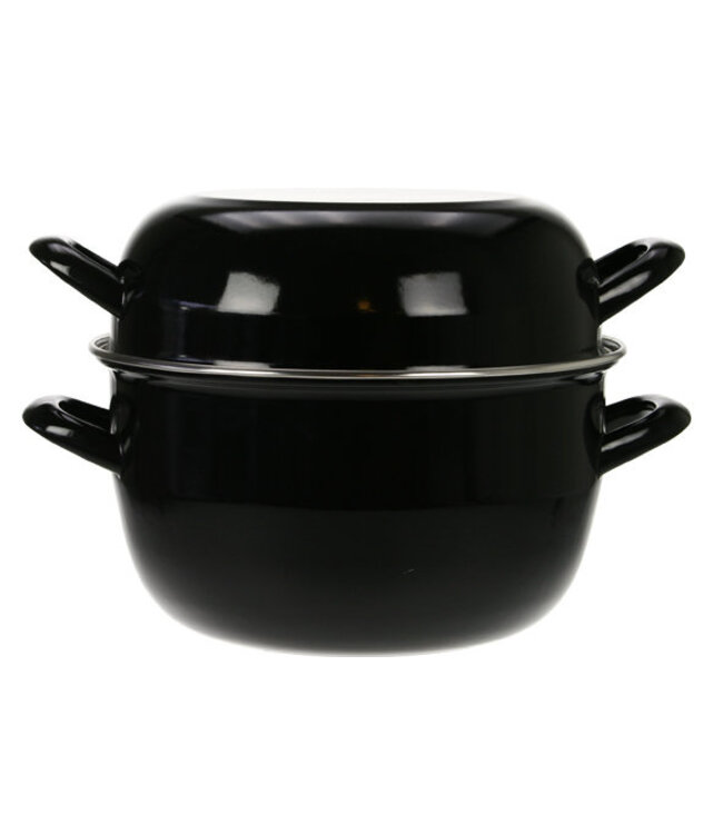 Cosy & Trendy for Professionals Mosselpan - dia.24 cm - Zwart - 4kg