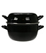 Cosy & Trendy for Professionals Mosselpan - dia.24 cm - Zwart - 4kg
