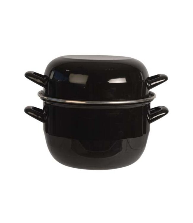 Cosy & Trendy for Professionals Mosselpan - 20 cm - Zwart - 2kg