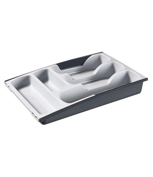 Curver Bestekbak - 5 vaks - Uitschuifbaar naar 7 vaks - 42x30/52x6 cm