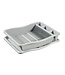 Curver Afdruiprek met plateau L  lichtgrijs 48x38H11cm