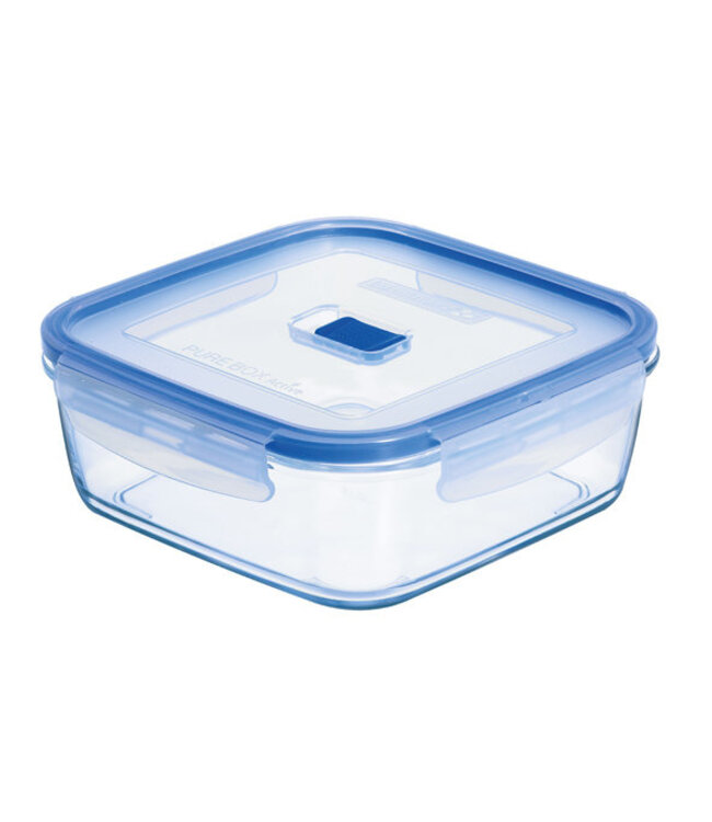 Luminarc Pure Box Active Vershouddoos - Glas - Vierkant - 1,22L