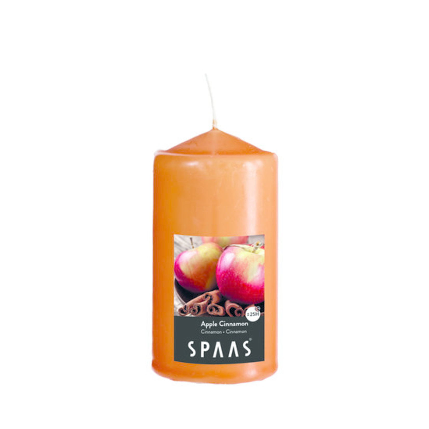 Spaas Geurkaars cylinder 80/150mm Apple Cinnamon
