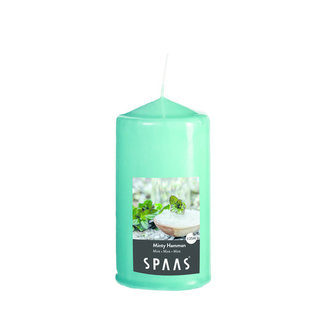 Spaas  Geurkaars cylinder 80/150mm Minty Hammam