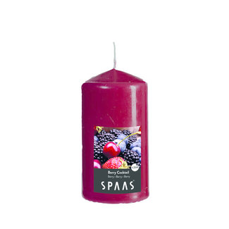 Spaas  Geurkaars cylinder 80/150mm Berry Cocktail