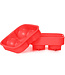 Cosy & Trendy Siliconen ijsblokhouder 4 ballen rood D4.5CM