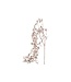 Cosy @ Home Decotak Leaves - Metallic roze - H85cm - kunststof