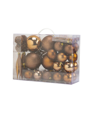 Cosy @ Home Kerstbox 51 delig bruin