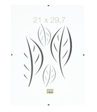De Knudt Frames Wissellijst randloos met clips | helder glas 50,0 x70,0 cm;