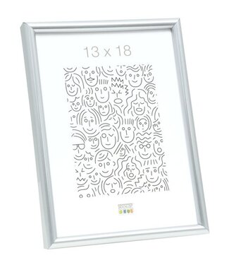 De Knudt Frames Smalle eenvoudige fotokader in zilverkleur 21,0 x29,7 cm;