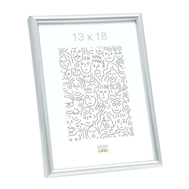 De Knudt Frames Smalle eenvoudige fotokader in zilverkleur 21,0 x29,7 cm;